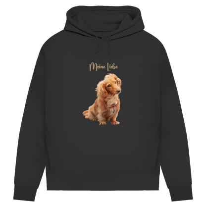 Personalisierter Damen Hoodie mit Hundemotiv | Hintergrund wird entfernt
