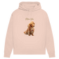 Personalisierter Damen Hoodie mit Hundemotiv | Hintergrund wird entfernt