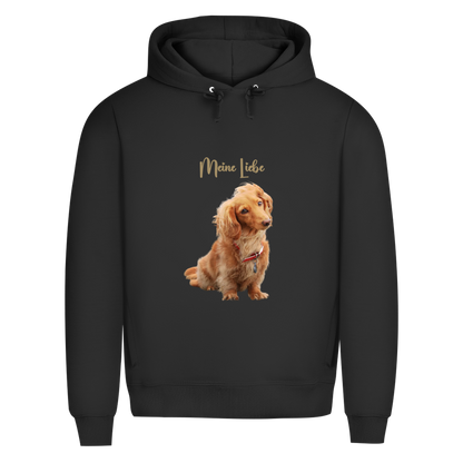 Personalisierter Herren Hoodie mit Hundemotiv | Hintergrund wird entfernt