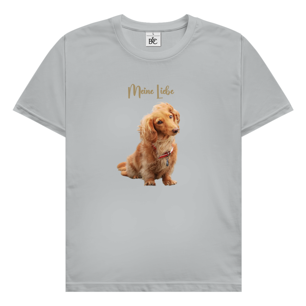 Herren T-Shirt personalisiert mit Hundemotiv | Hintergrund wird entfernt