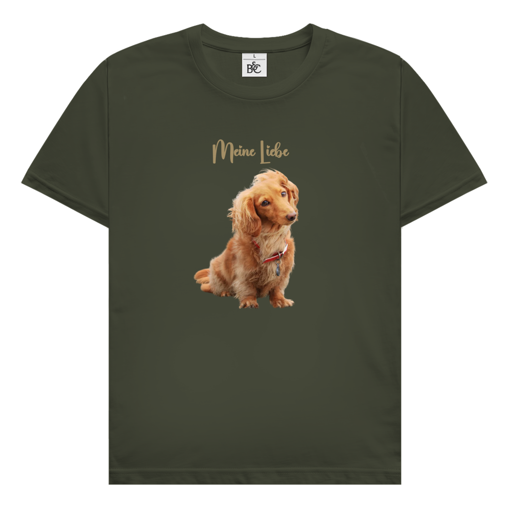 Herren T-Shirt personalisiert mit Hundemotiv | Hintergrund wird entfernt