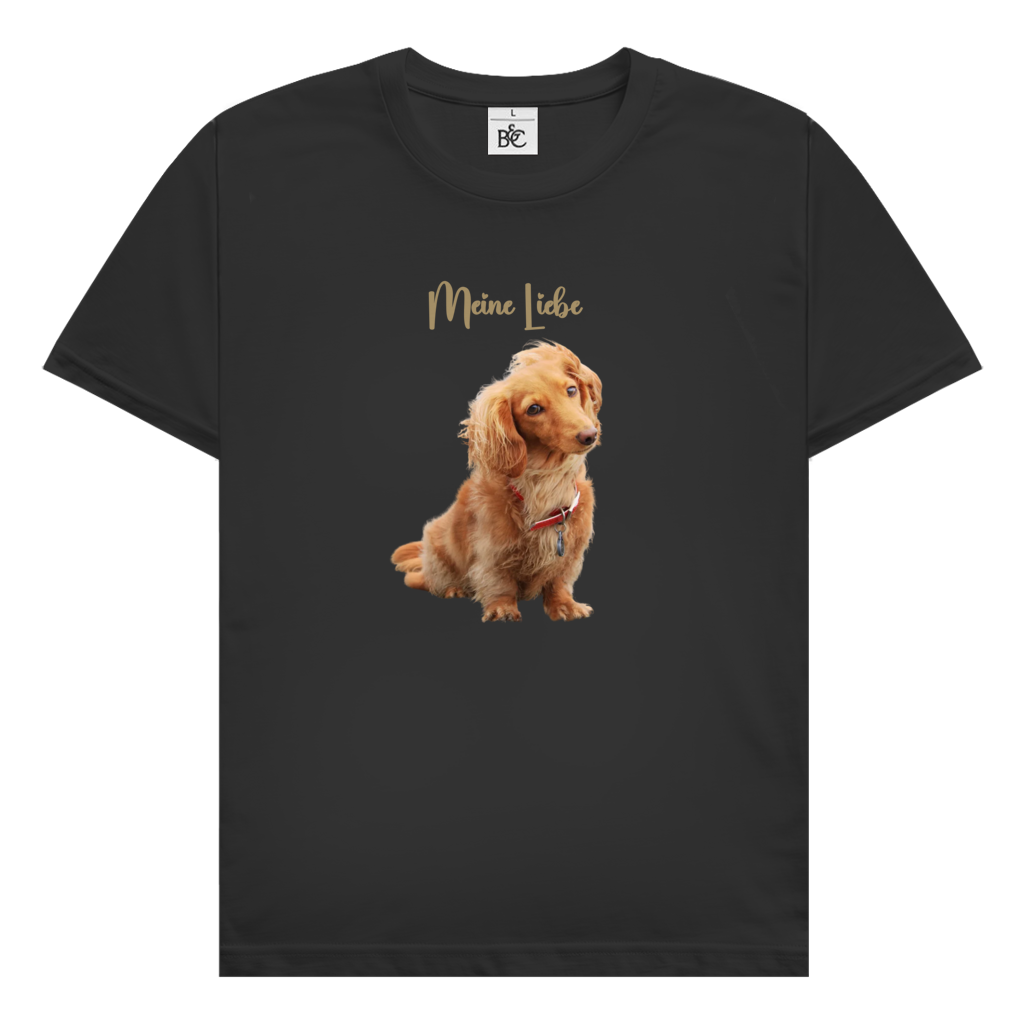 Herren T-Shirt personalisiert mit Hundemotiv | Hintergrund wird entfernt