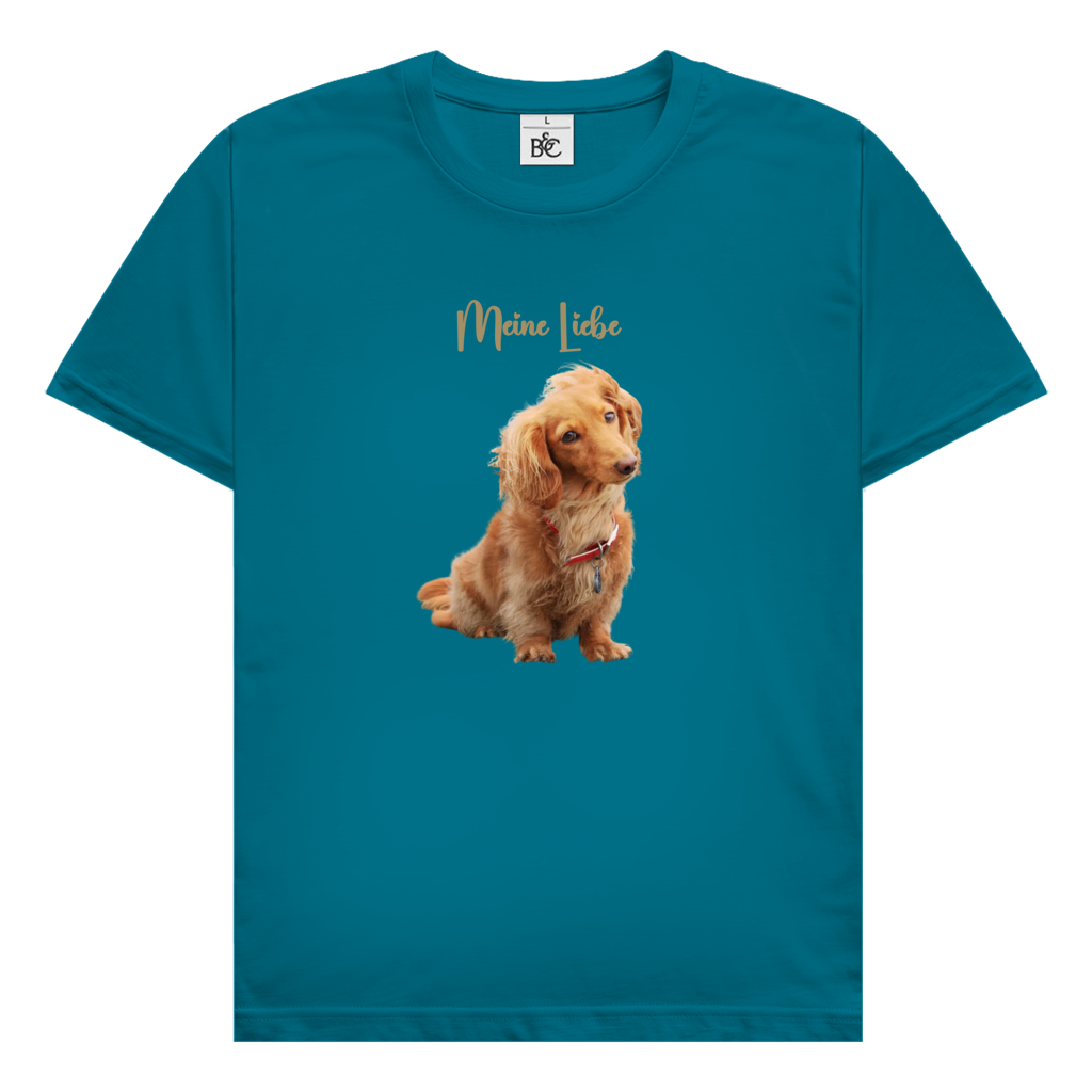 Herren T-Shirt personalisiert mit Hundemotiv | Hintergrund wird entfernt