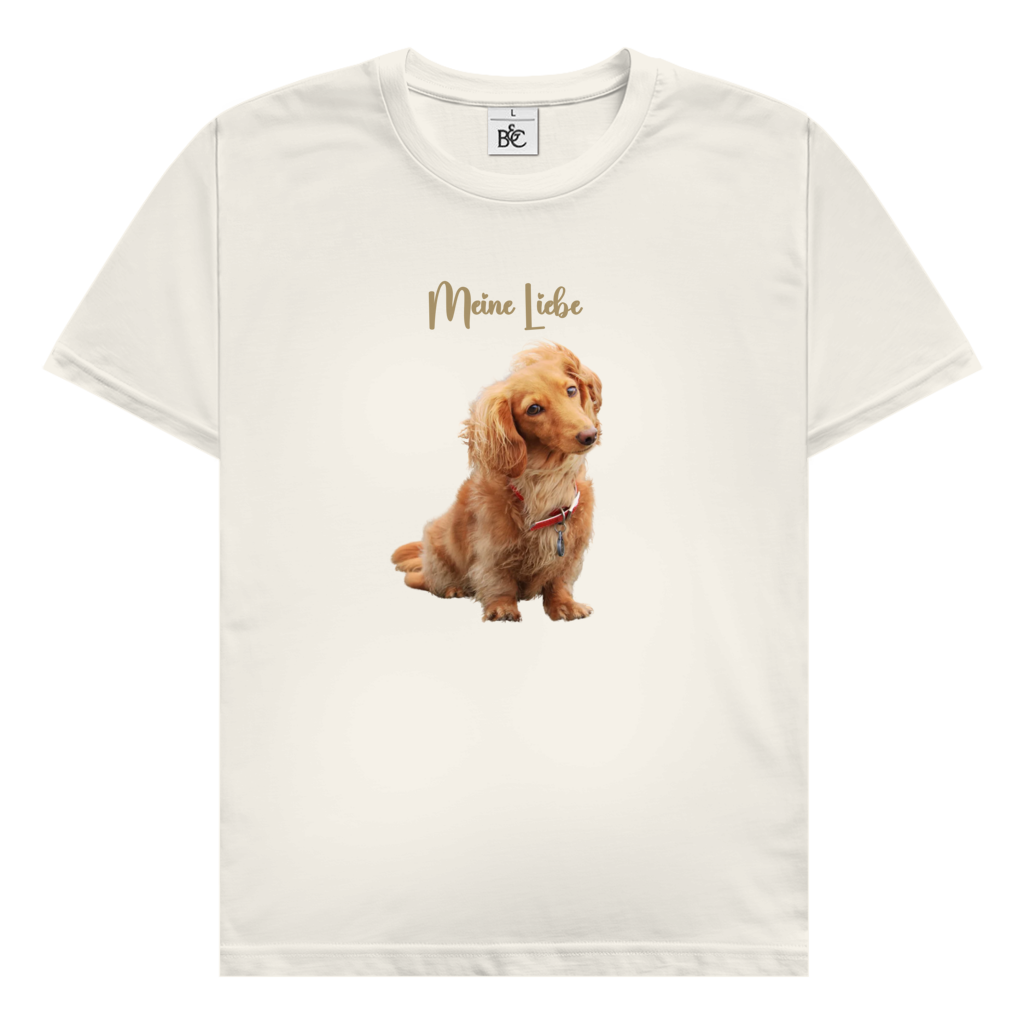 Herren T-Shirt personalisiert mit Hundemotiv | Hintergrund wird entfernt
