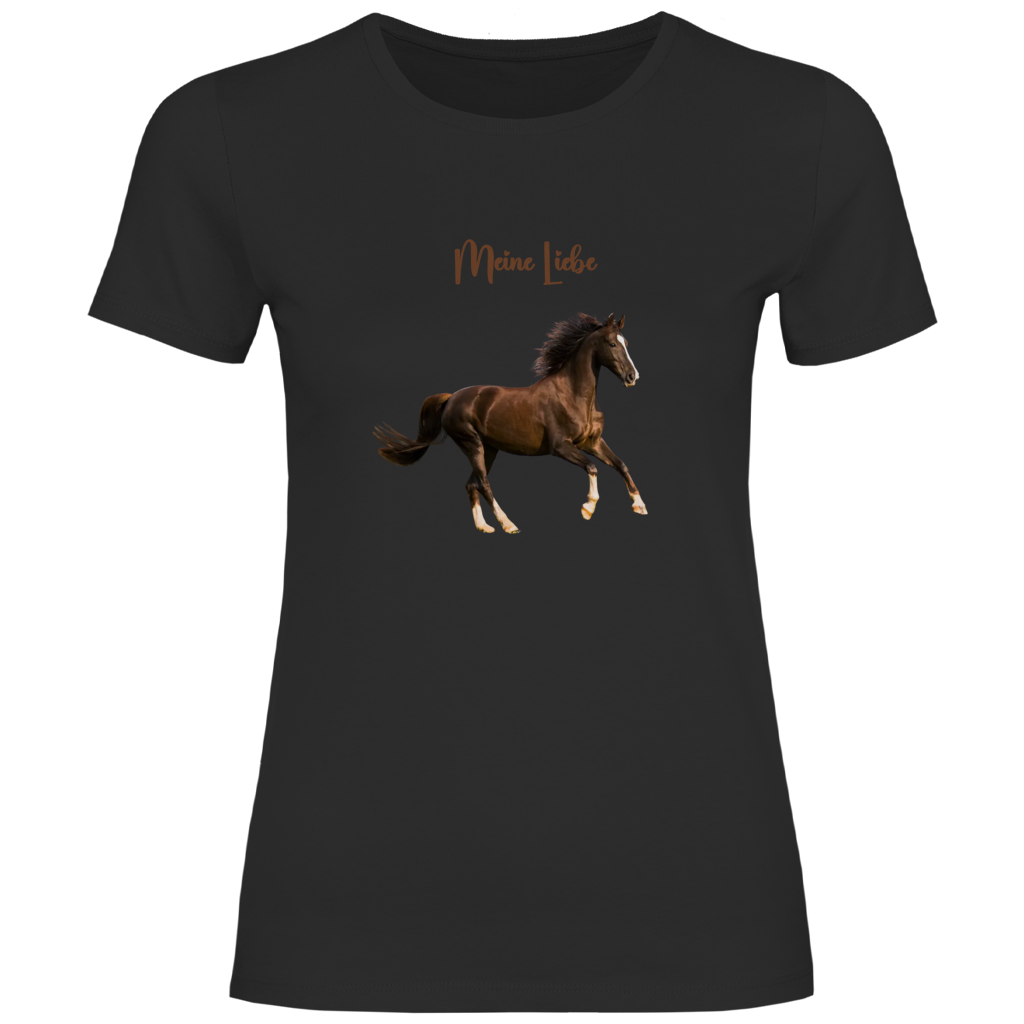 Damen T-Shirt personalisiert | Hintergrund wird entfernt