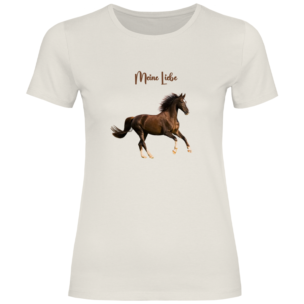 Damen T-Shirt personalisiert | Hintergrund wird entfernt