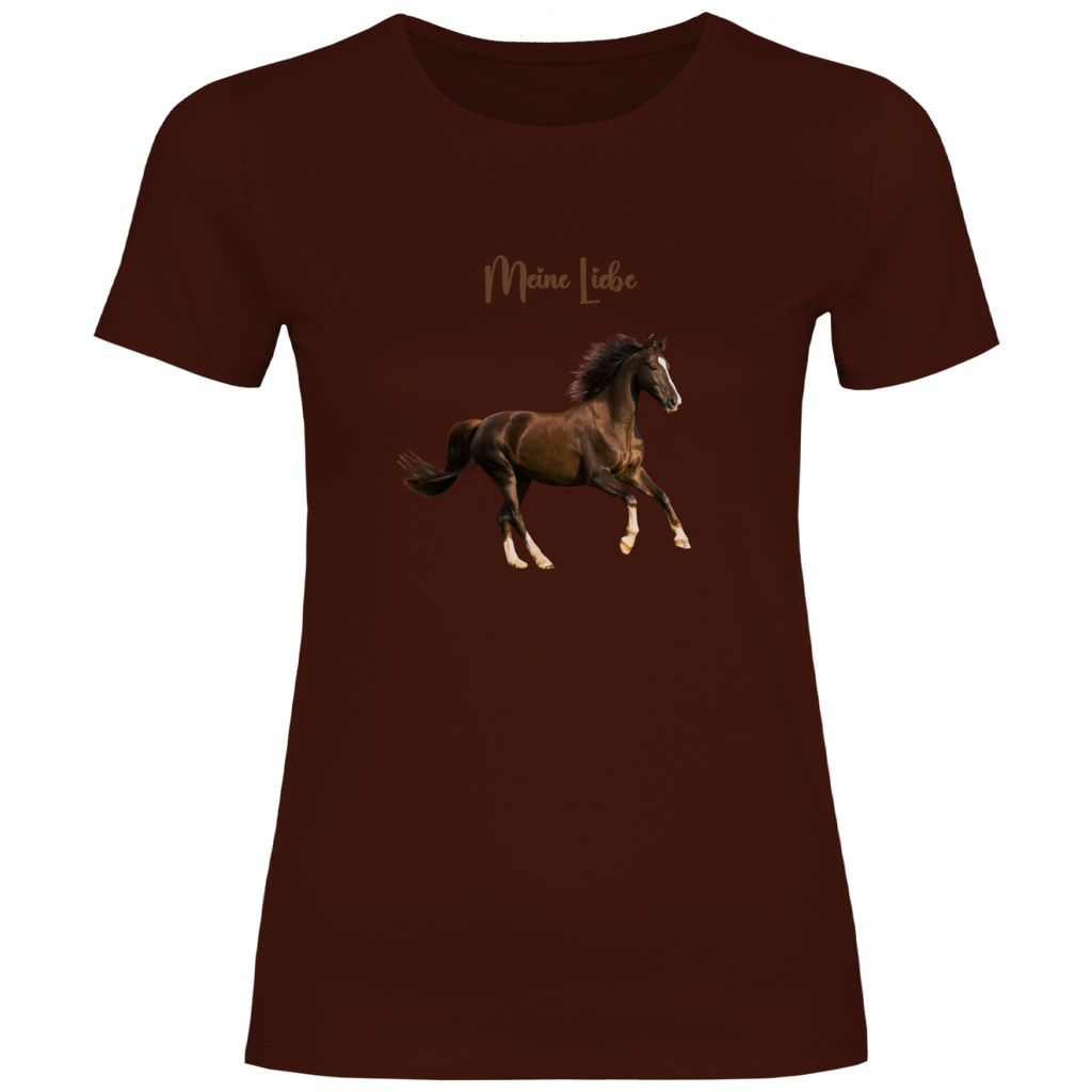 Damen T-Shirt personalisiert | Hintergrund wird entfernt