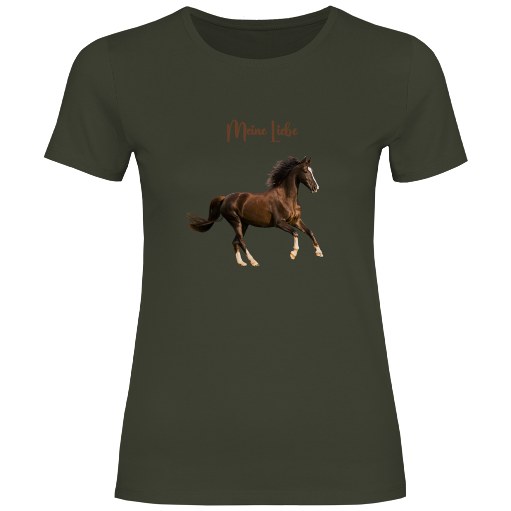 Damen T-Shirt personalisiert | Hintergrund wird entfernt