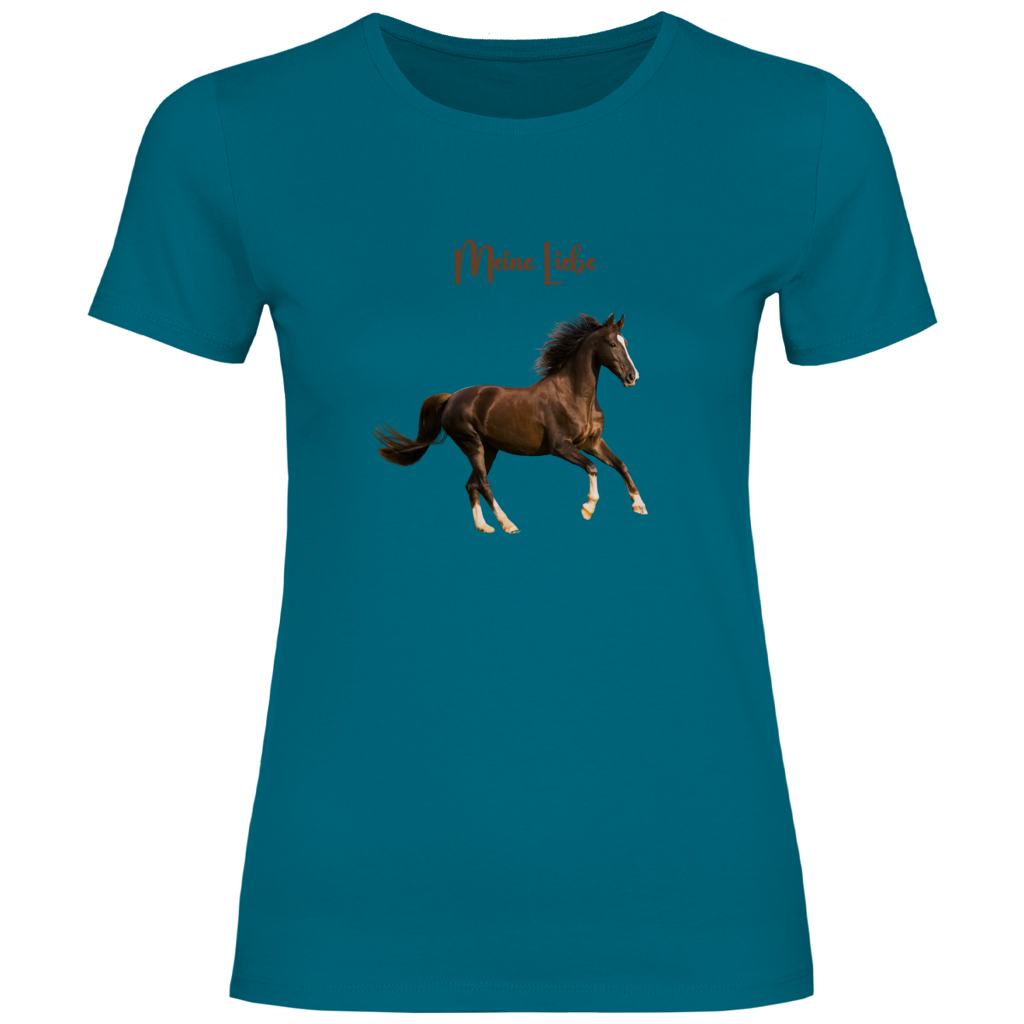 Damen T-Shirt personalisiert | Hintergrund wird entfernt