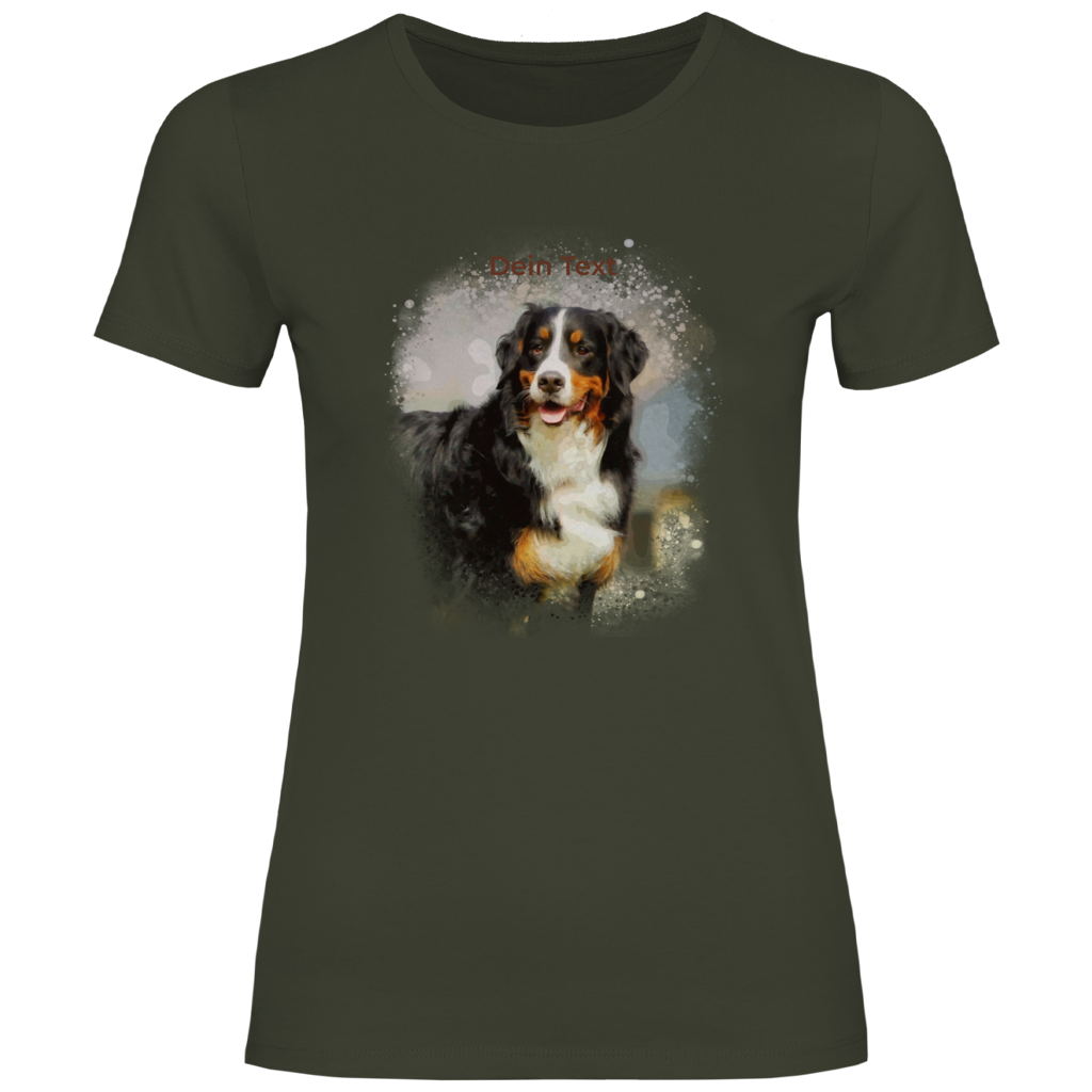 Personalisiertes Hunde T-Shirt für Damen mit Foto
