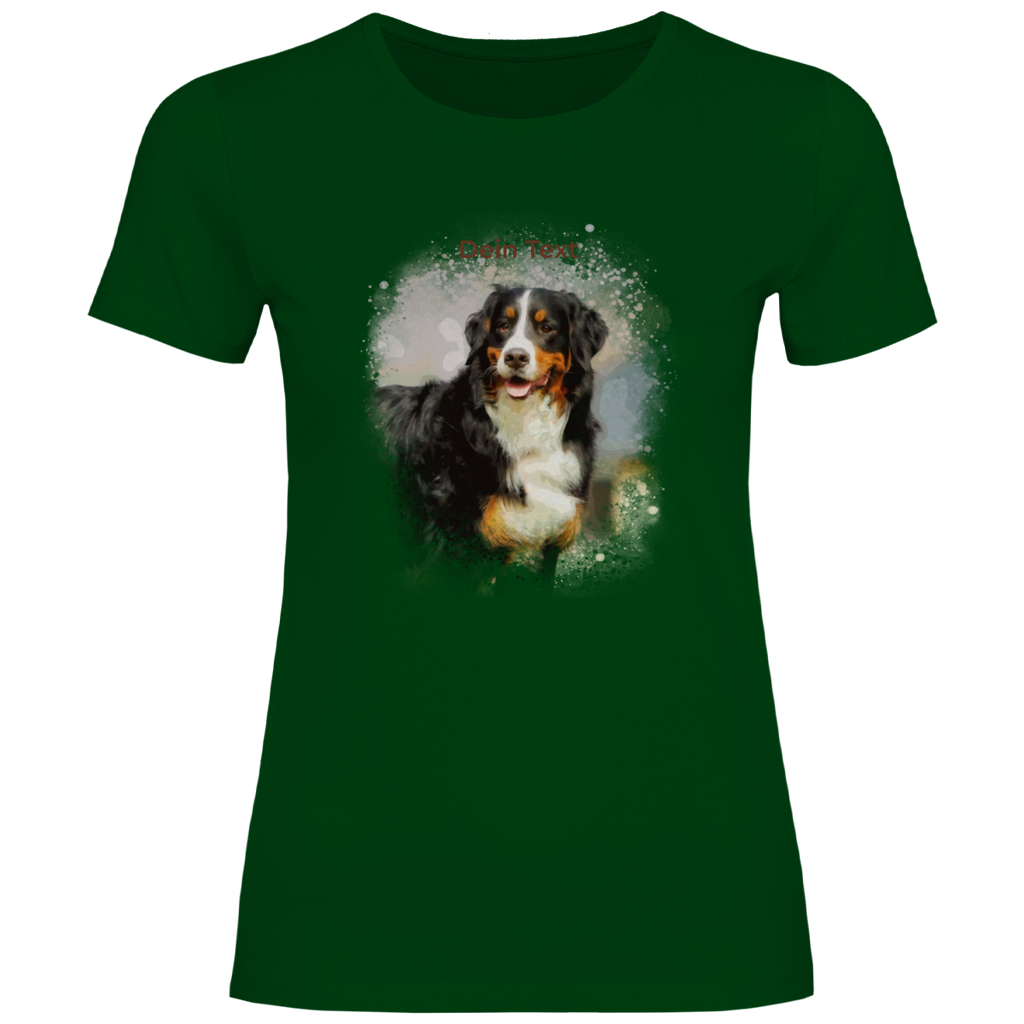 Personalisiertes Hunde T-Shirt für Damen mit Foto