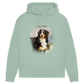 Personalisierter Hoodie für Damen mit Foto – Aquarell Motiv