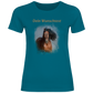 Personalisiertes Pferde T-Shirt für Damen mit Foto – Aquarell Motiv