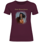 Personalisiertes Pferde T-Shirt für Damen mit Foto – Aquarell Motiv