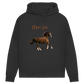Personalisierter Pferde Hoodie für Damen mit Foto – Hintergrund wird entfernt