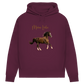 Personalisierter Pferde Hoodie für Damen mit Foto – Hintergrund wird entfernt