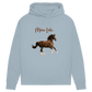 Personalisierter Pferde Hoodie für Damen mit Foto – Hintergrund wird entfernt
