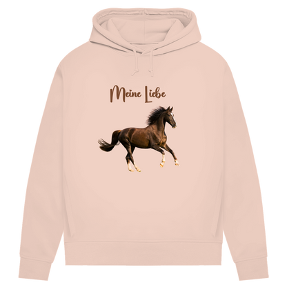 Personalisierter Pferde Hoodie für Damen mit Foto – Hintergrund wird entfernt