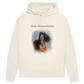 Personalisierter Hoodie für Damen mit Foto – Aquarell Motiv