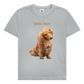Hunde T-Shirt für Herren mit Foto – Hintergrund wird entfernt