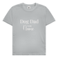 Personalisiertes Dog Dad  T-Shirt für Herren