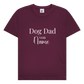 Personalisiertes Dog Dad  T-Shirt für Herren