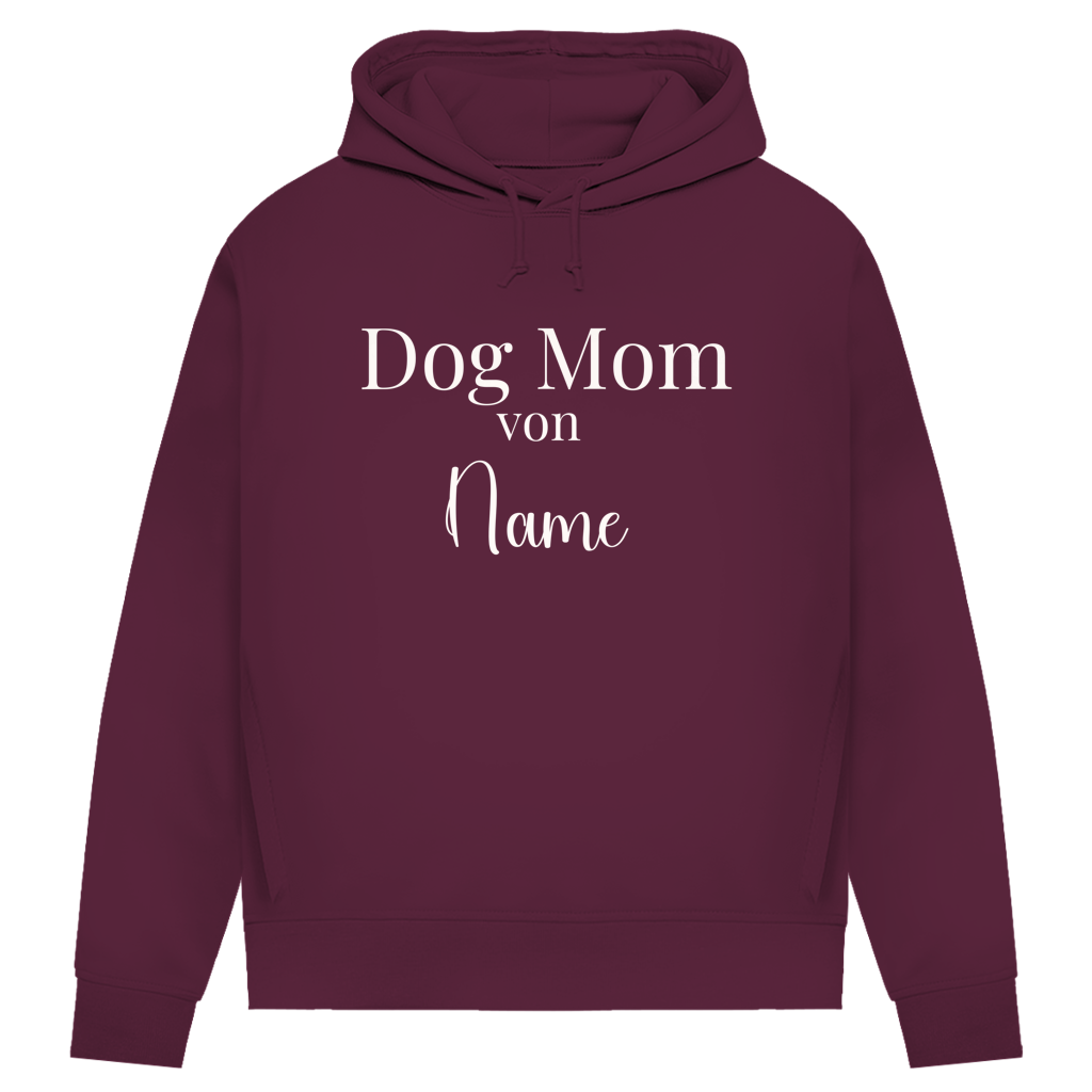 Personalisiertes Dog Mom Hoodie für Damen