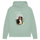 Personalisiertes Dog Mom Hoodie mit deinem Hund | Foto Aquarell Hoodie für Damen