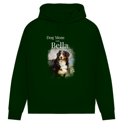 Personalisiertes Dog Mom Hoodie mit deinem Hund | Foto Aquarell Hoodie für Damen