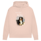 Personalisiertes Dog Mom Hoodie mit deinem Hund | Foto Aquarell Hoodie für Damen