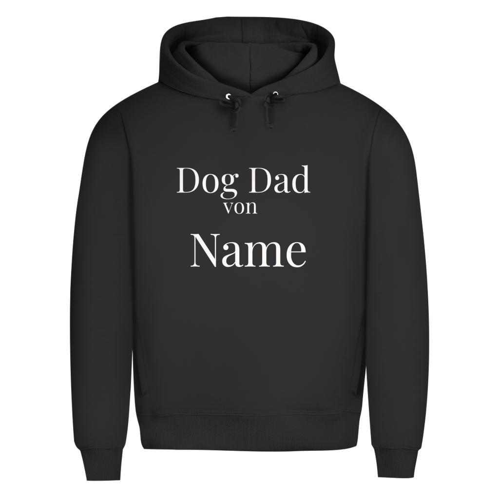 Personalisiertes Dog Dad Hoodie für Herren