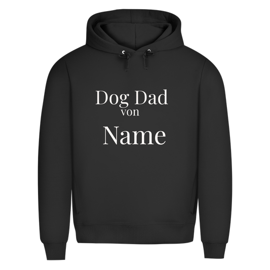 Personalisiertes Dog Dad Hoodie für Herren