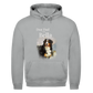 Personalisiertes Dog Dad Hoodie mit deinem Hund | Foto Aquarell Hoodie für Herren