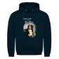 Personalisiertes Dog Dad Hoodie mit deinem Hund | Foto Aquarell Hoodie für Herren
