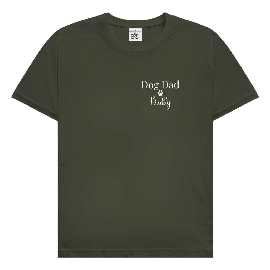 Dog Dad T-Shirt (Personalisiert) für Herren