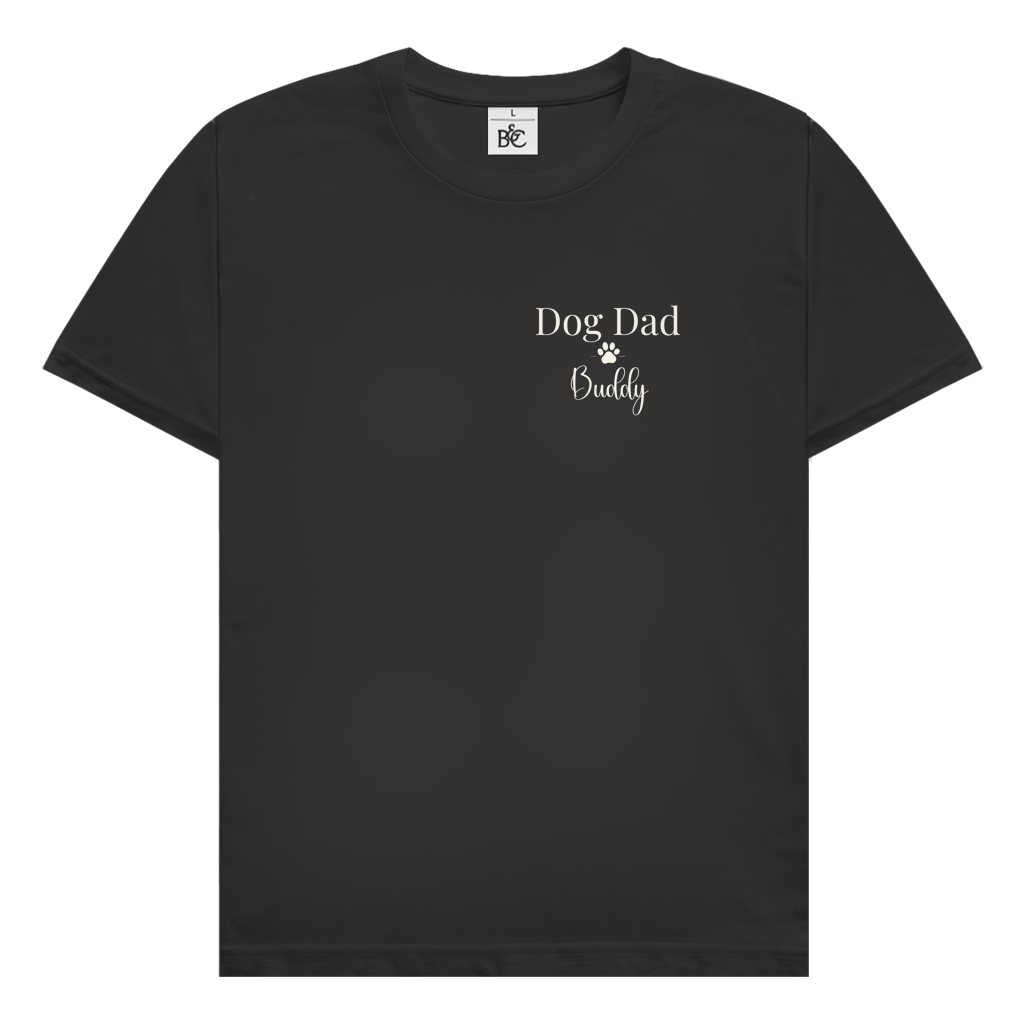 Dog Dad T-Shirt (Personalisiert) für Herren