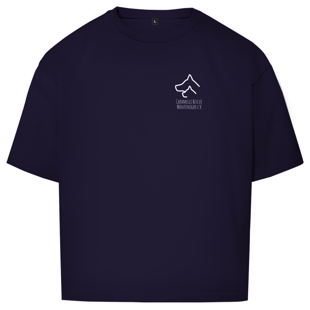 Trust Rescues - Oversize T-Shirt - Unisex | Caramelli | Beidseitig