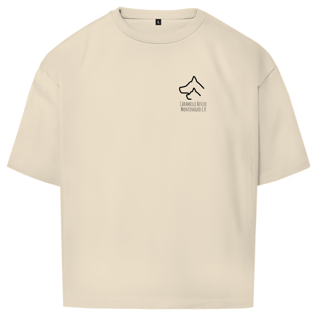 Trust Rescues - Oversize T-Shirt - Unisex | Caramelli | Beidseitig