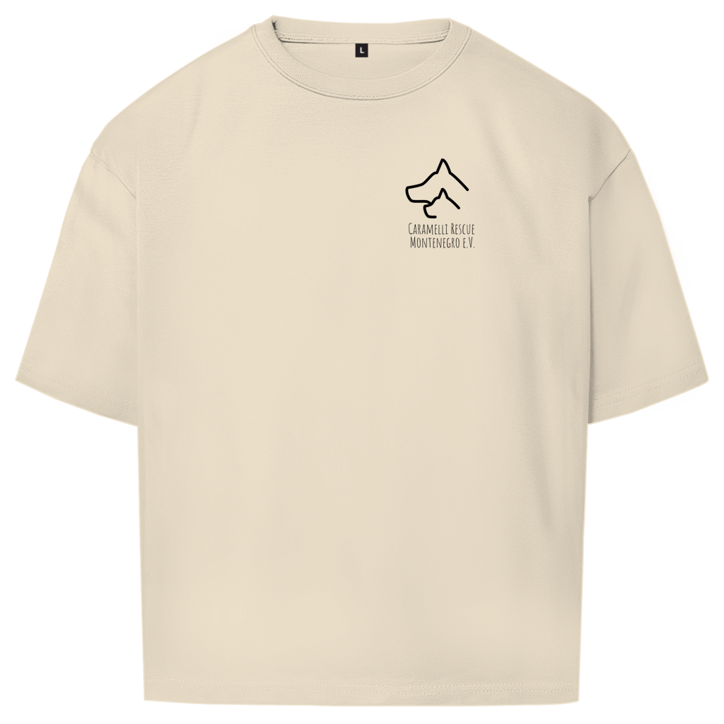 Love Rescues - Oversize T-Shirt - Unisex | Caramelli | Beidseitig