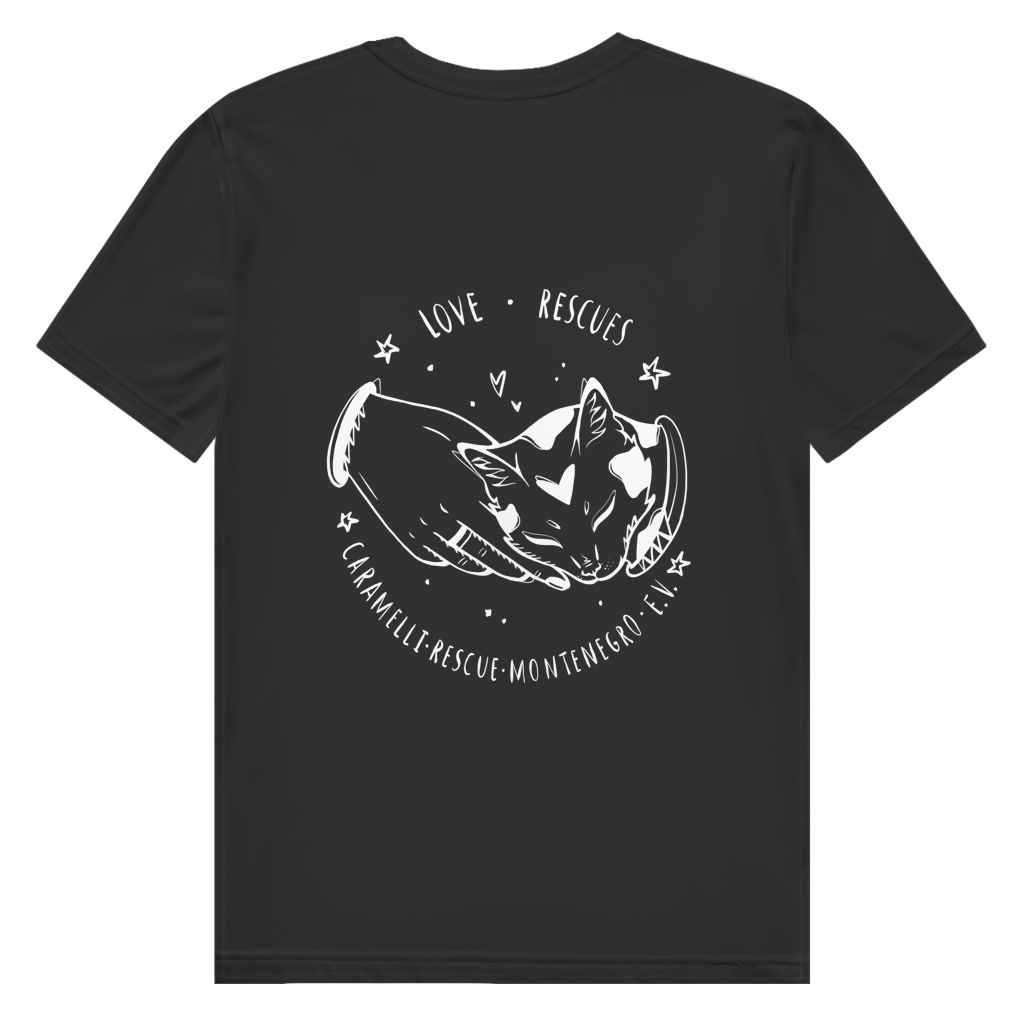Love Rescues  - T-Shirt für Herren | Caramelli | Beidseitig