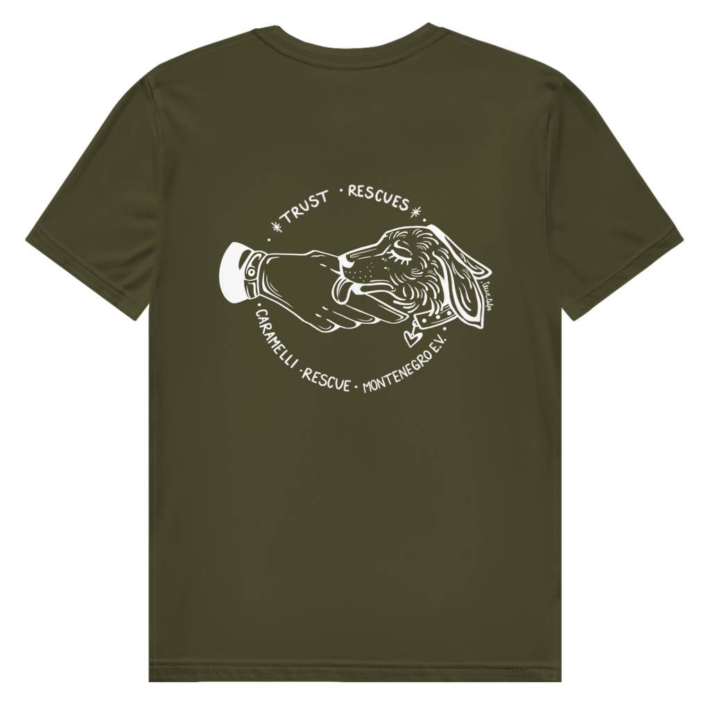 Trust Rescues - T-Shirt für Herren | Caramelli | Beidseitig