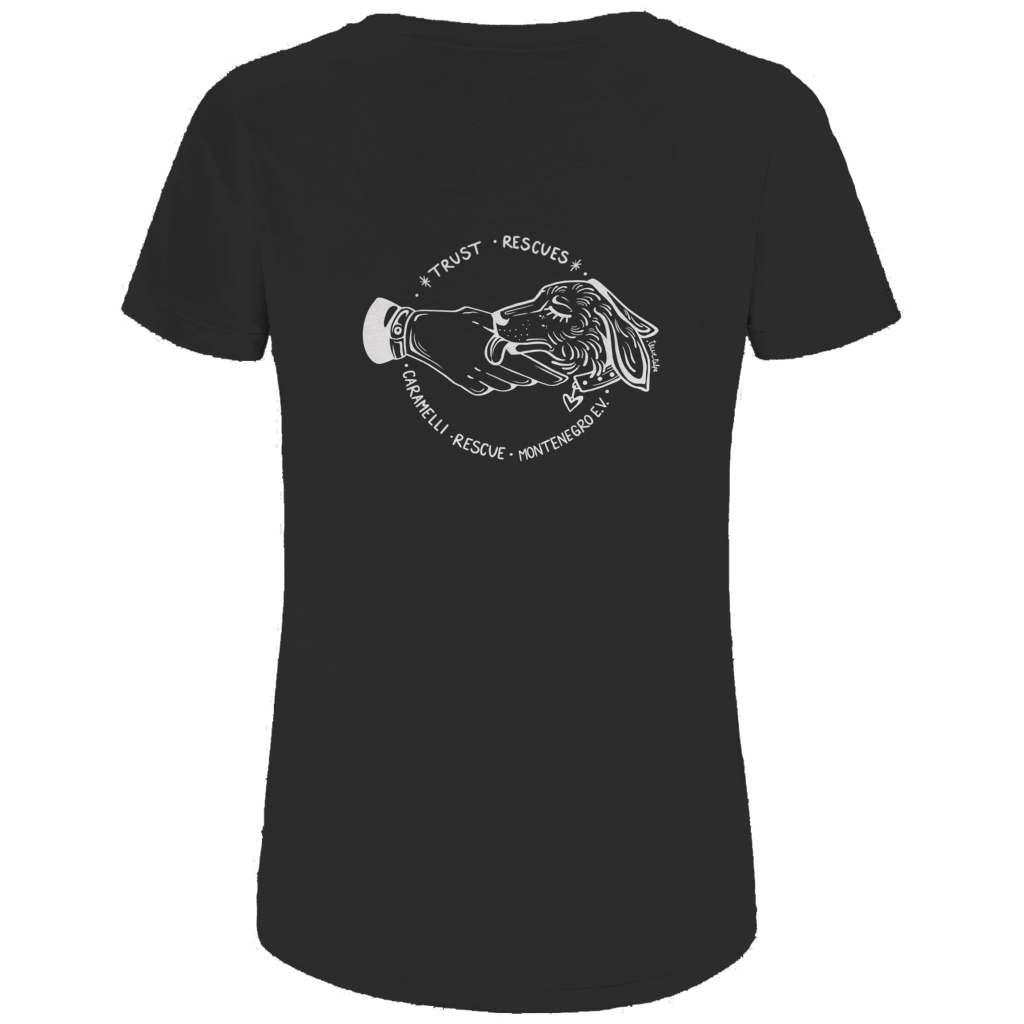 Trust Rescues - T-Shirt für Damen | Caramelli | Beidseitig