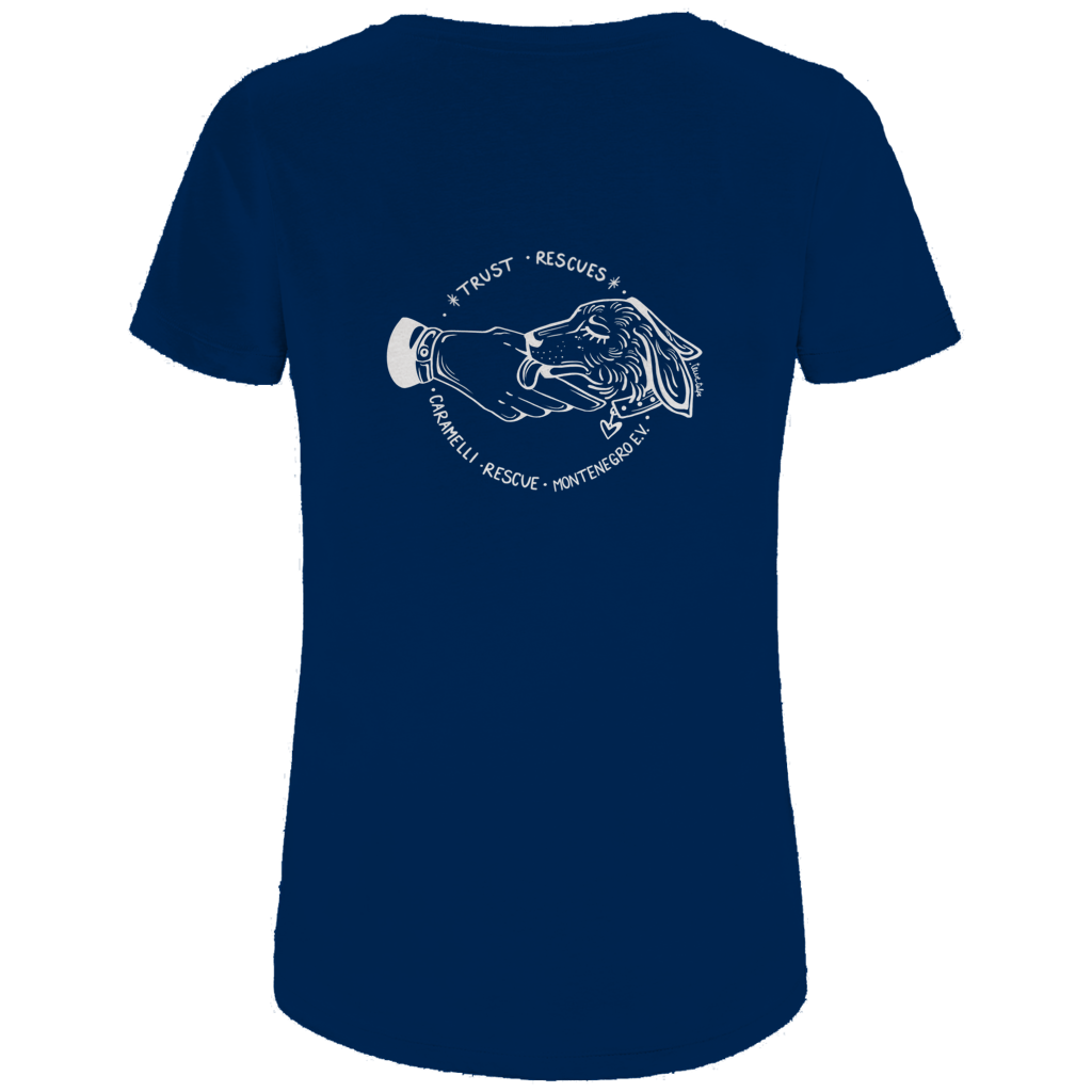 Trust Rescues - T-Shirt für Damen | Caramelli | Beidseitig