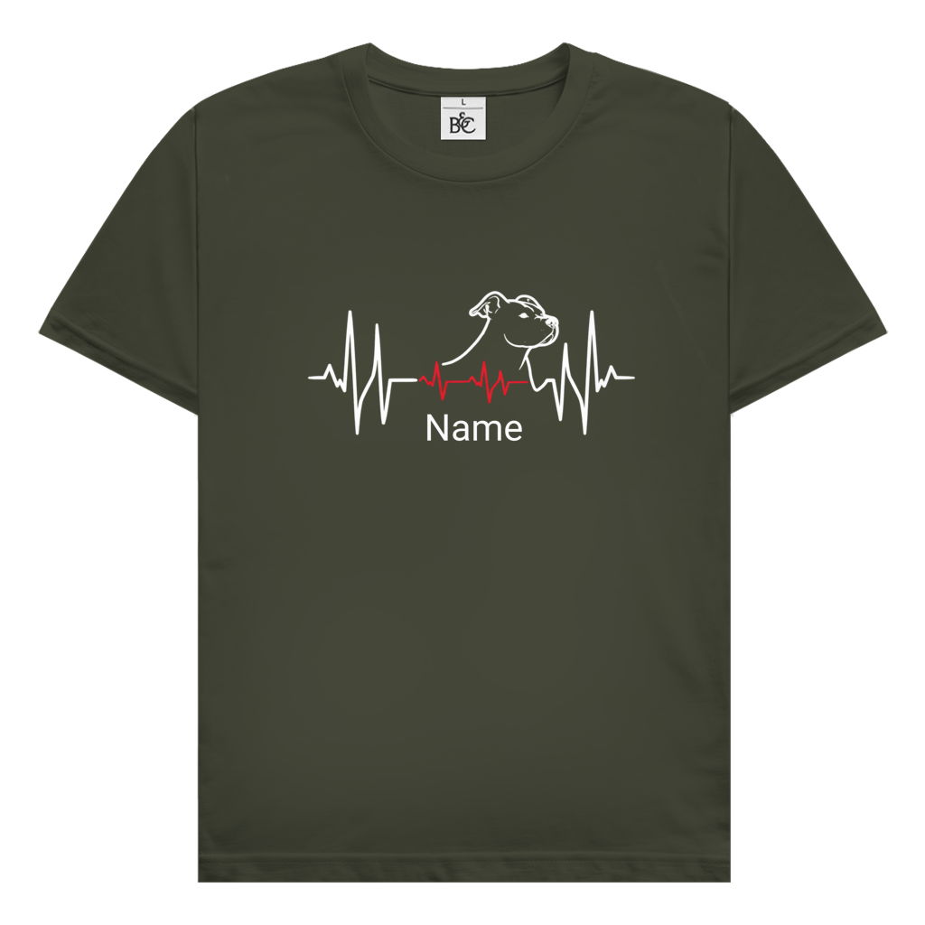 Loyal Heart |Personalisiert|- T-Shirt für Herren