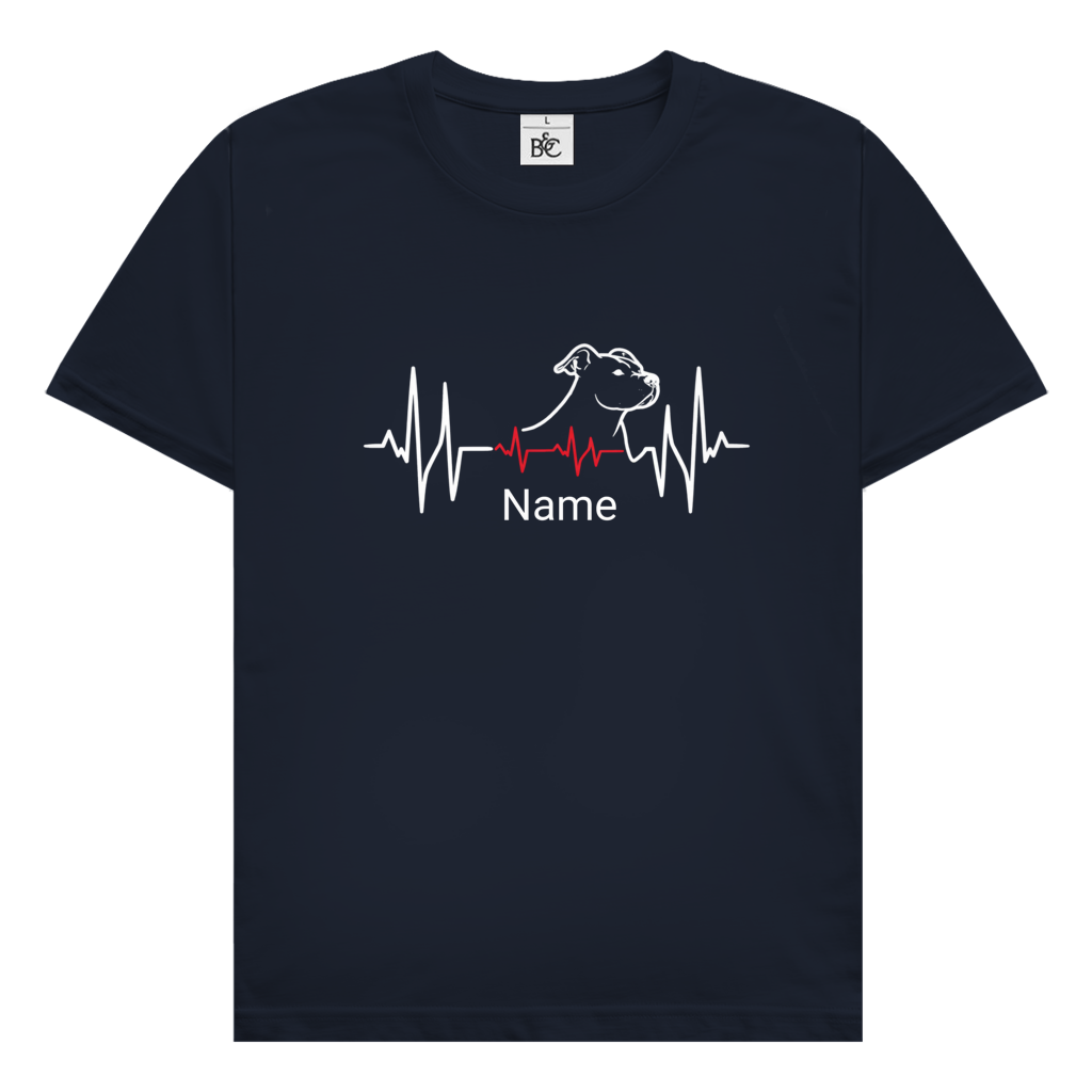 Loyal Heart |Personalisiert|- T-Shirt für Herren