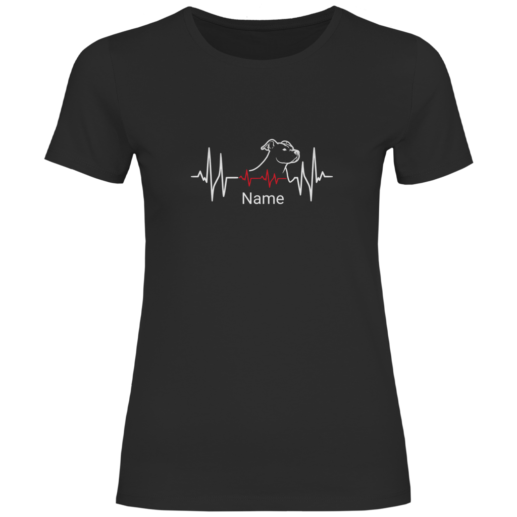 Loyal Heart |Personalisiert|- T-Shirt für Damen