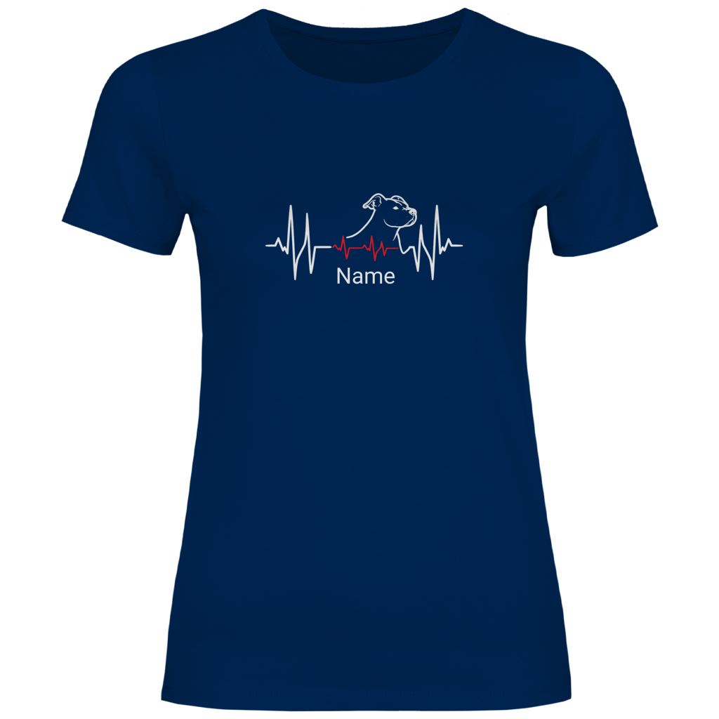 Loyal Heart |Personalisiert|- T-Shirt für Damen