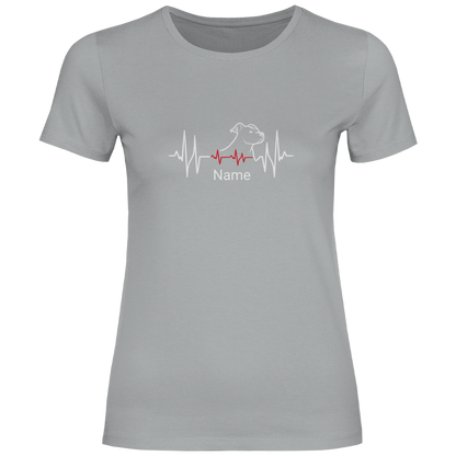 Loyal Heart |Personalisiert|- T-Shirt für Damen
