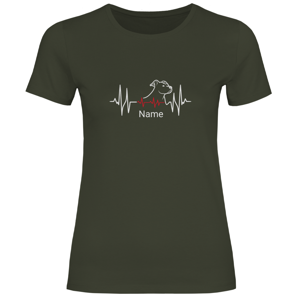 Loyal Heart |Personalisiert|- T-Shirt für Damen