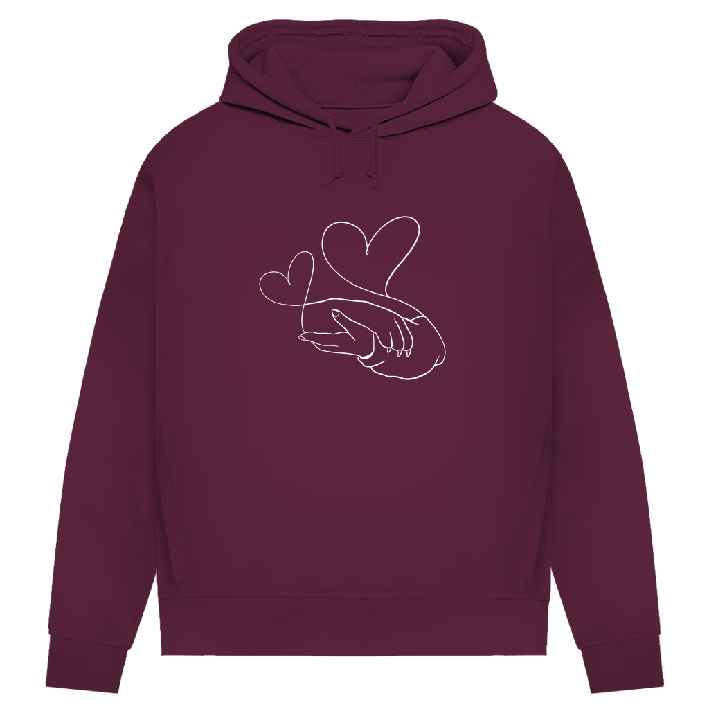 Pakt der Liebe - Bio-Hoodie für Damen